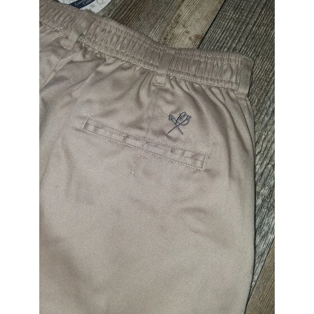 NEW! Men's Pembrook Neutral Khaki Casual Pants XL Business Golf Preppy Casual